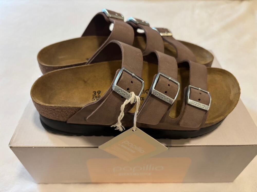NWT Birkenstock Papillio Florida Platform - size 39 (8-8.5)